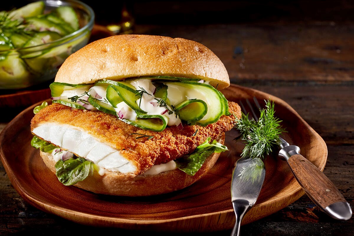 Salmon Burger
