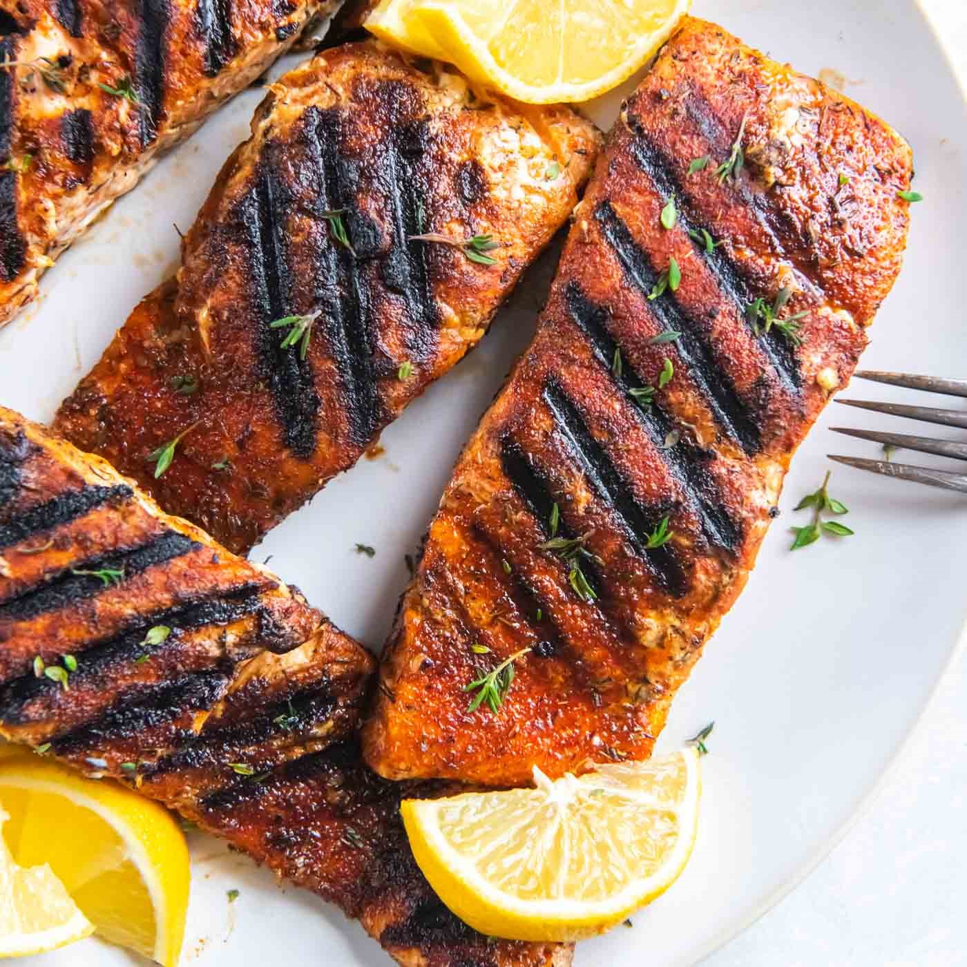 Grilled Salmon Large